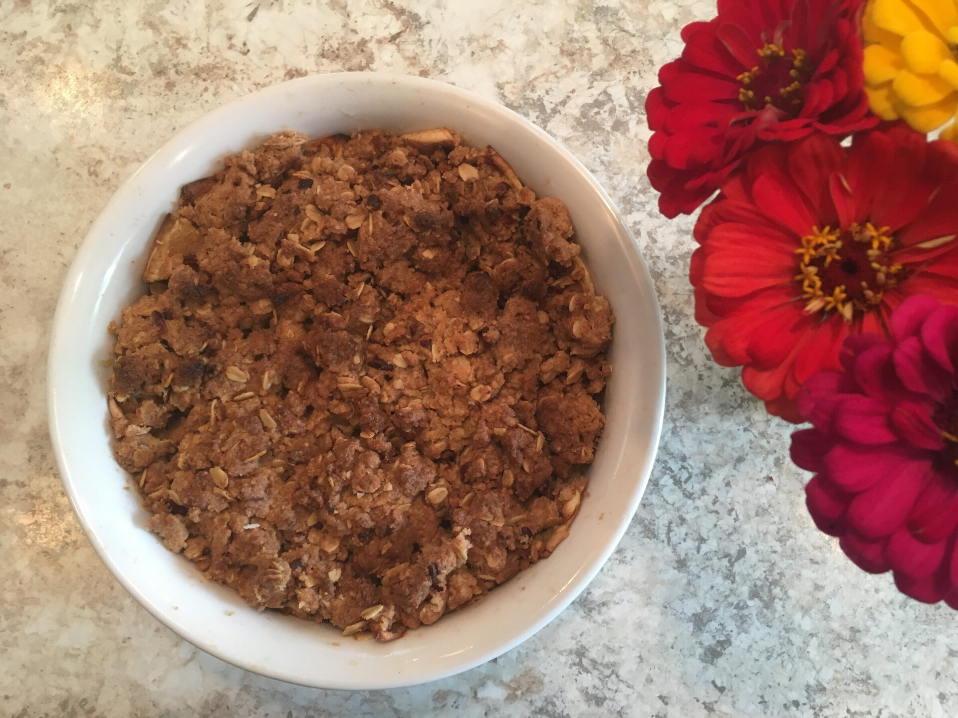 Grandmas Ginger-Apple Crisp