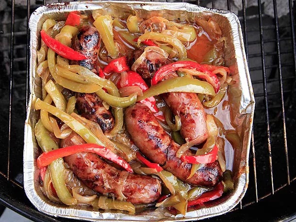 Simmered & Grilled Sausages