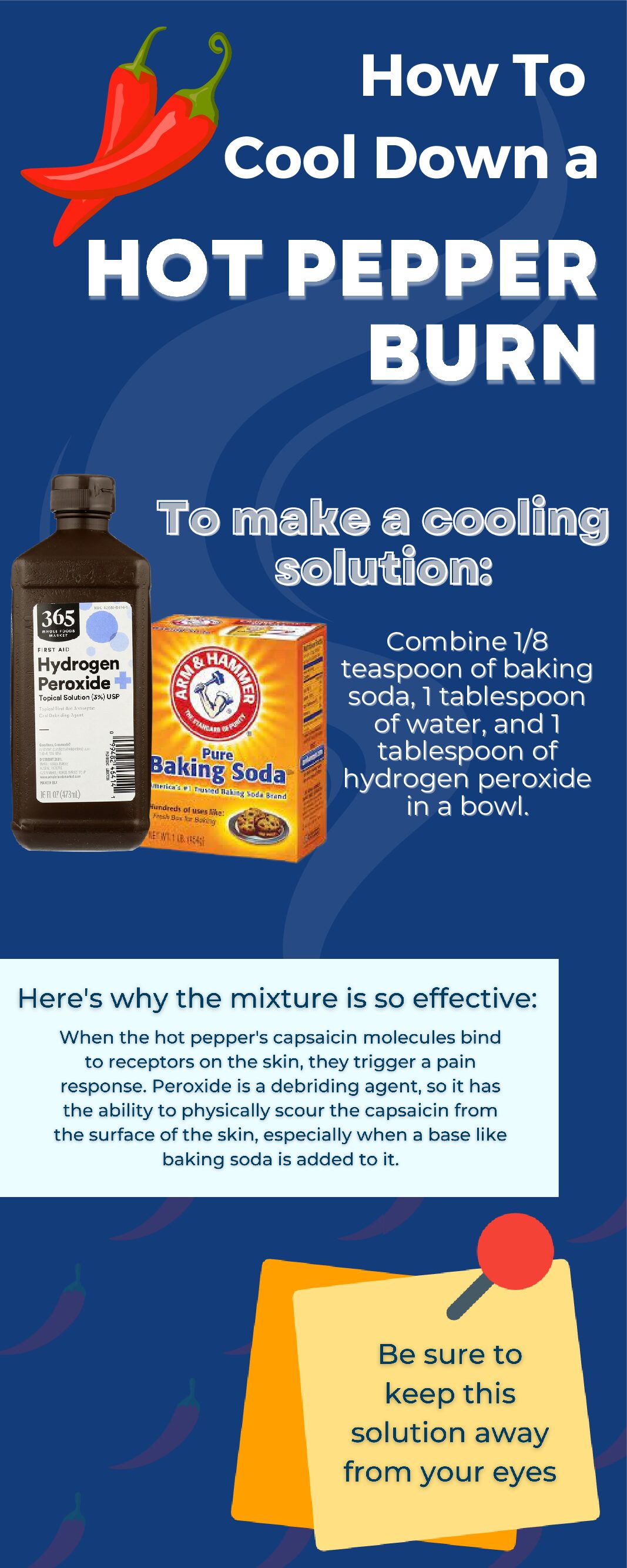 How to Cure a Hot Pepper Burn